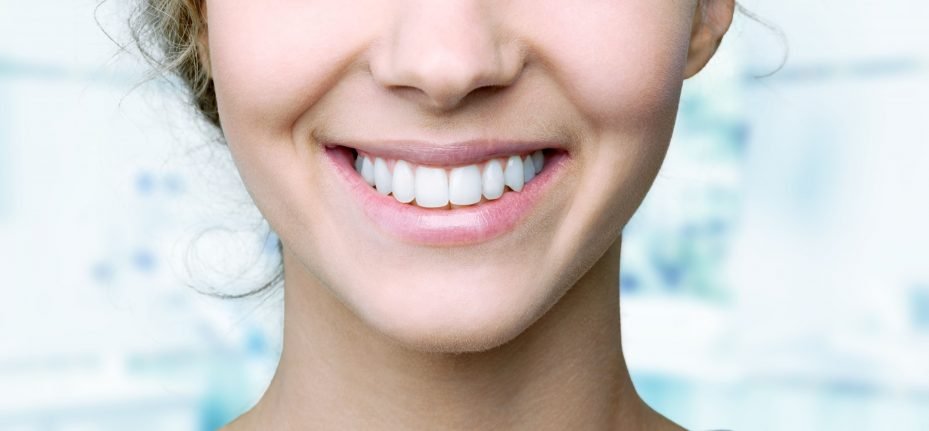 sorriso da especialização da odontologia estética